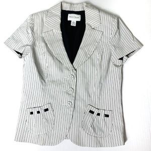 White House Black Market Blazer Short Sleeve 4